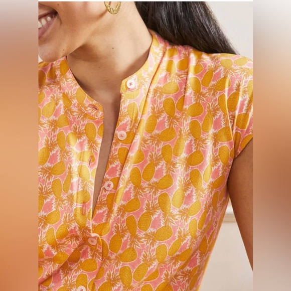 Boden flippy jersey dress size 10P new without tags. D0259 - Picture 2 of 7